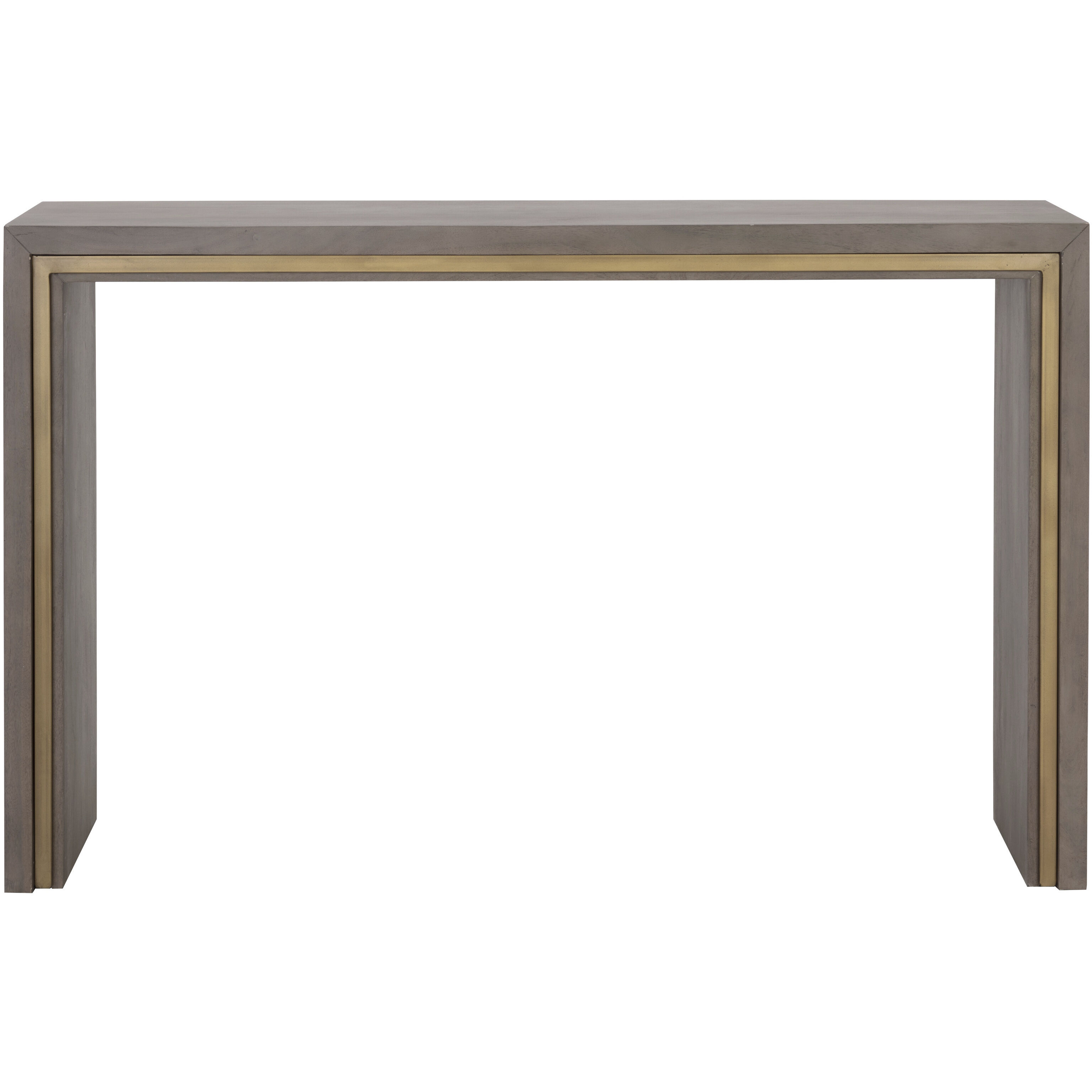 Hilbert 58 X 16 inch Grey Console Table